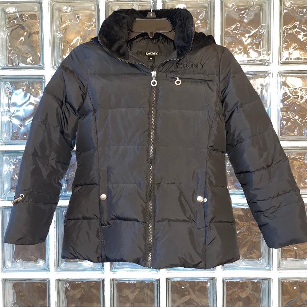 DKNY Hooded Puffer Jacket